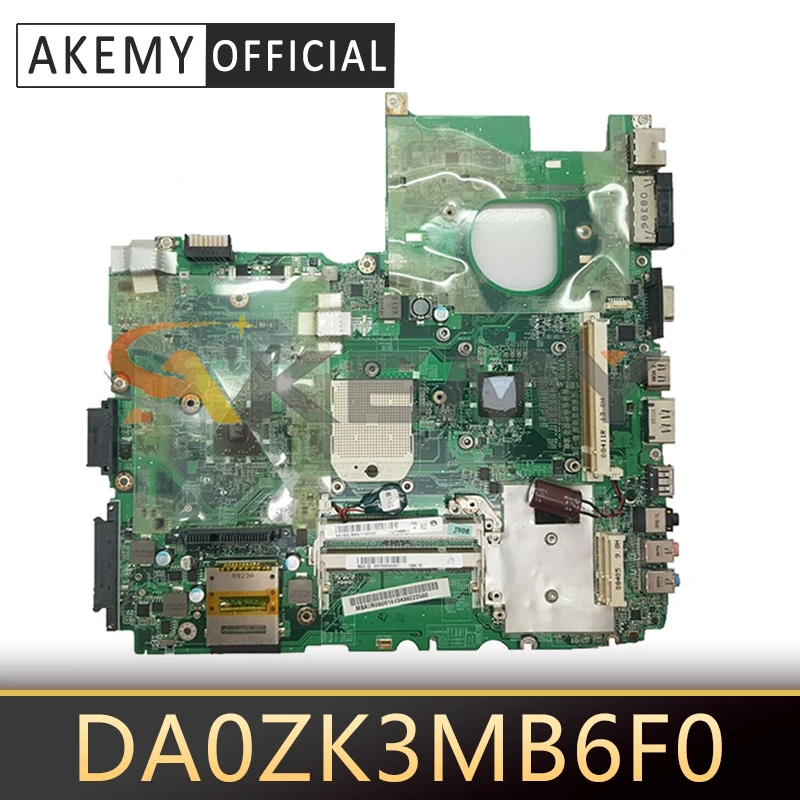 Высококачественная материнская плата MBAUQ06001 для ноутбука ACER Aspire 6530 6530G DA0ZK3MB6F0 100%