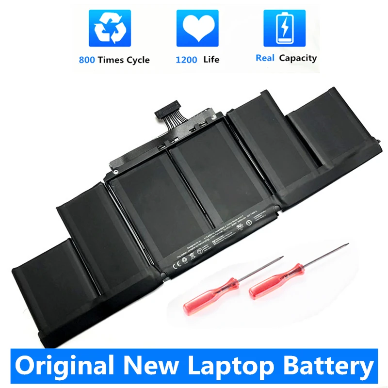 Новый аккумулятор CSMHY для ноутбука Apple A1417 A1398 (версия 2012 Ранняя-версия 2013) MacBook Retina