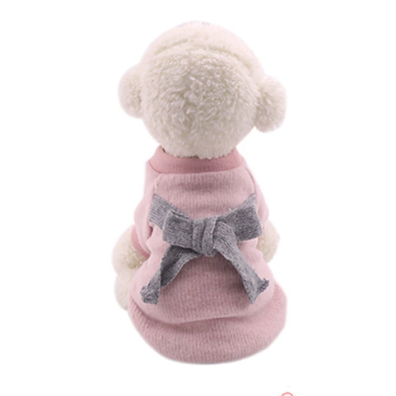 Зимняя одежда для кошек вязаный свитер щенка котенка теплая милое пальто собак