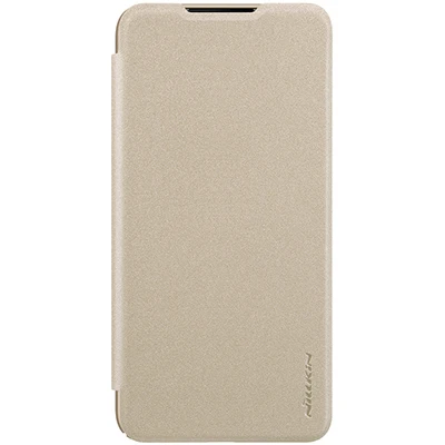 Золотой Filp чехол для Xiaomi mi A3 CC9e CC9 NILLKIN блестящий супер тонкий флип-чехол pu кожаный чехол для Xiaomi mi A3 mi CC9e - Цвет: Золотой