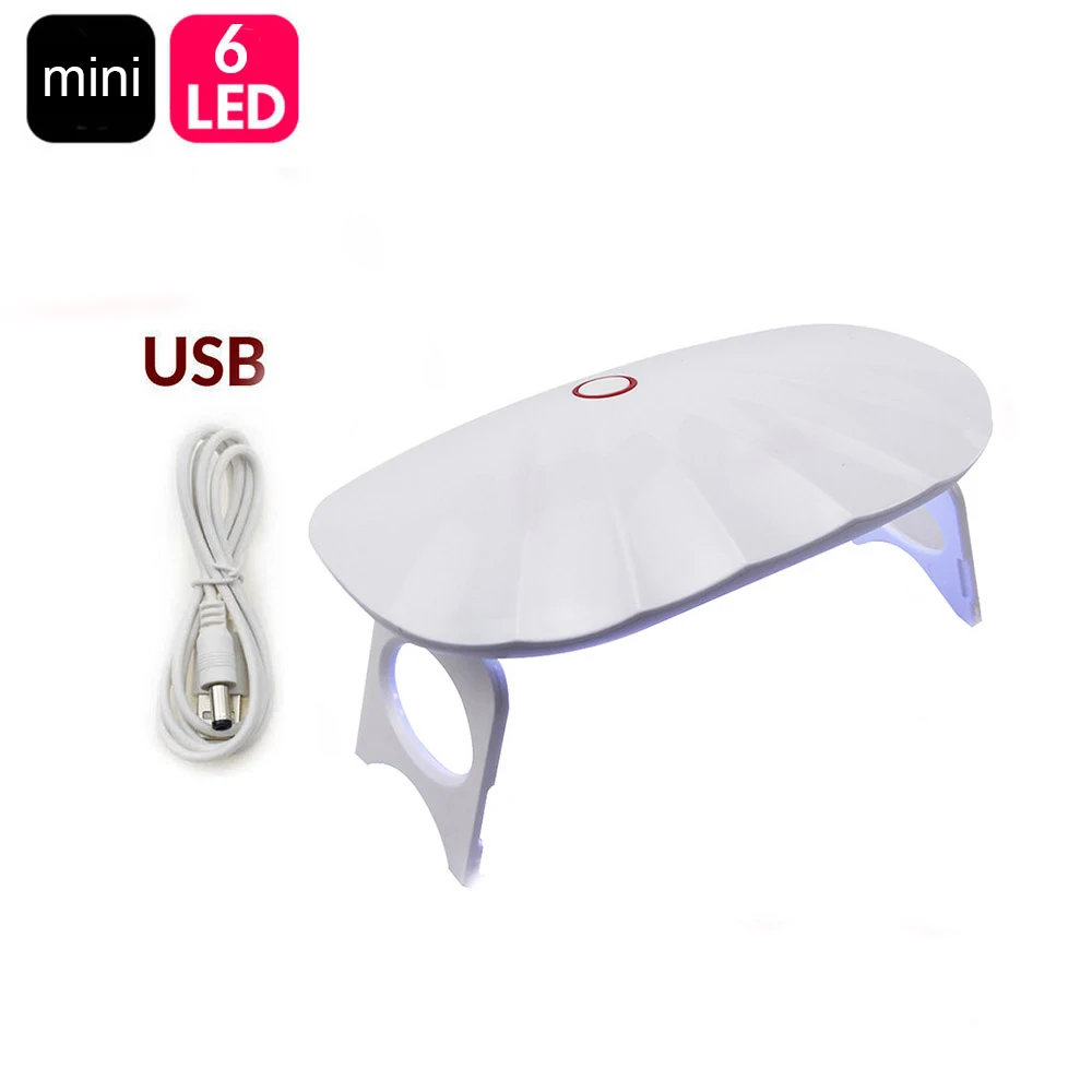 usb lamp 54 Вт Светодиодная УФ-лампа для ногтей с 36 шт. светодиодный s для маникюра гель Сушилка для ногтей сушильная лампа для полировки ногтей 30 s/60 s/90 s автоматический датчик маникюрные инструменты - Цвет: usb lamp