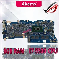 akemy ux305la laptop motherboard i7 5500 cpu 8gb ram for asus ux305l ux305la test mainboard ux305la motherboard test 100 ok