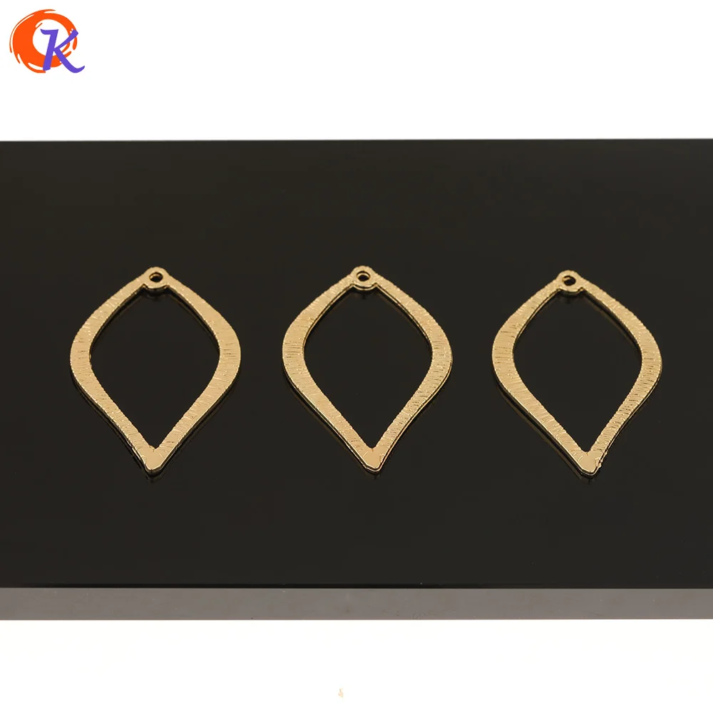 

Cordial Design 100Pcs 23*35MM Jewelry Accessories/Earrings Connectors/Drop Loop/DIY Making/Hand Made/Charms/Earring Findings