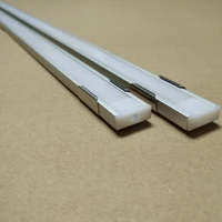 free shipping hot sale slim size channel aluminum profile for 5050 led stripmilky cover 1mpcs