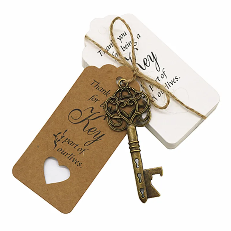 100 шт./лот 5 цветов старинная бронза металлический каркас открывалка для бутылок