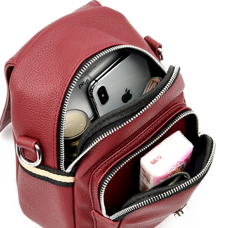 

Fashion Trend Multifunctional Lady Backpack Simple And Elegant Designer Brand Luxury Women Bag 2021 Dating Female Shoulder Bag