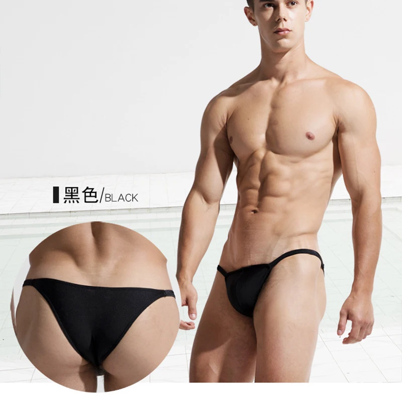 Пикантная обувь с низкой талией для мужчин Купальник бикини трусики женщин