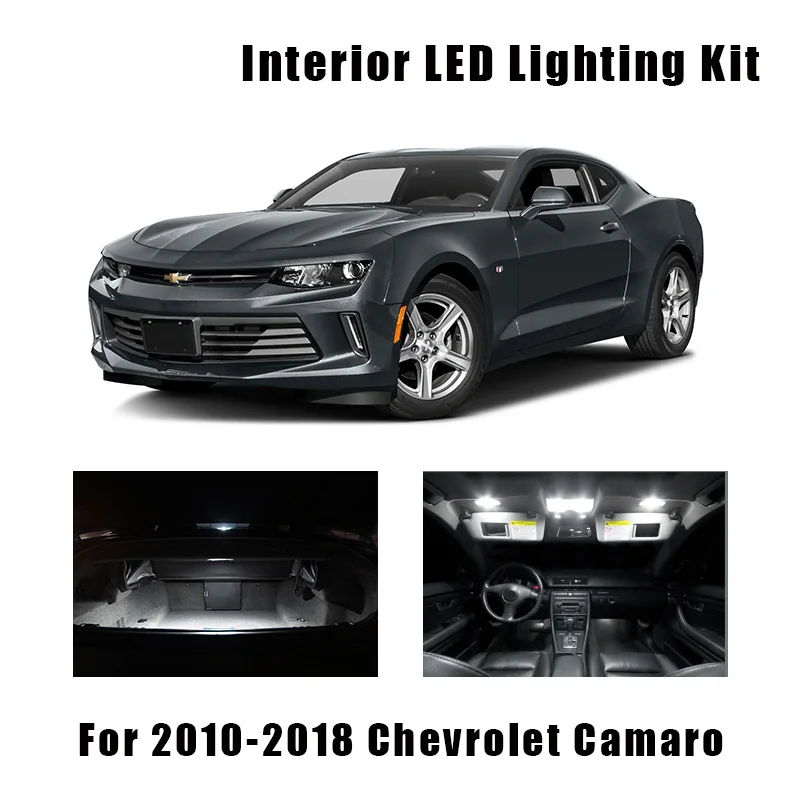 8 шт. Купольные лампы для салона Chevrolet Camaro 2010-2015 2016 2017 2018 | Автомобили и мотоциклы