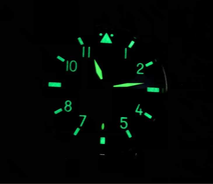 Сапфировое стекло 44 мм черный циферблат Азиатский 6498 17 драгоценностей