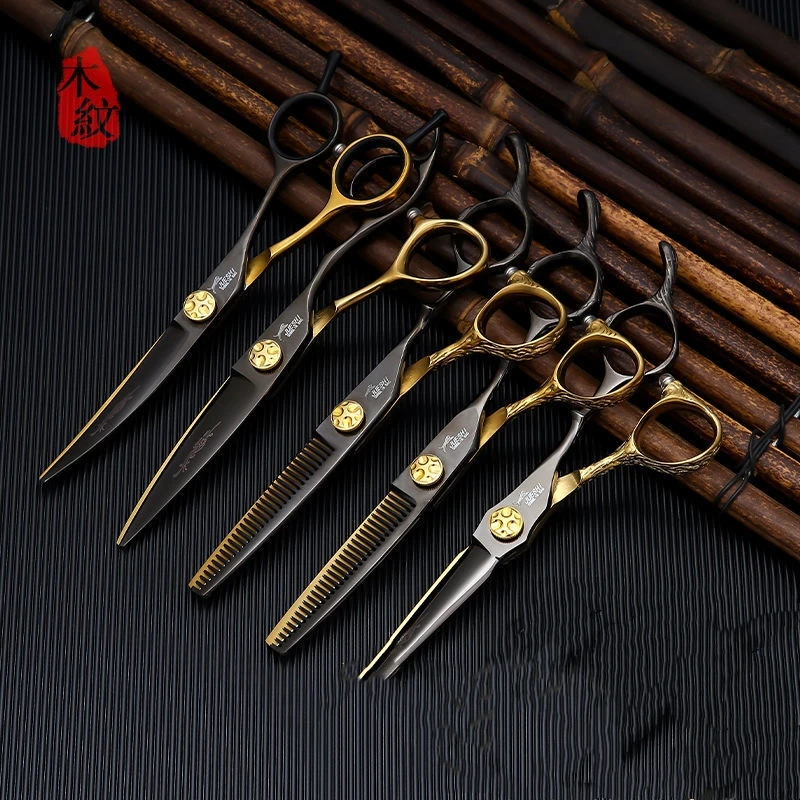 Набор профессиональных ножниц для парикмахерской инструменты стрижки и