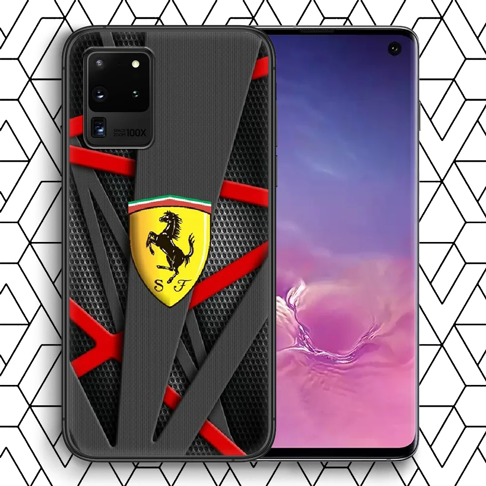 

Sports Car Ferraris Horse Phone Case For Samsung Galaxy Note S 8 9 10 20 E FE lite Uitra Plus Coque 3D Etui Pretty Funda