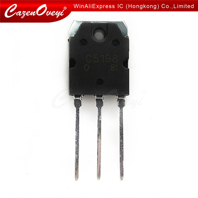 4pcs/lot 2pairs 2SC5198 2SA1941 TO3P (A1941 + C5198) TO-3P Transistor original authentic In Stock