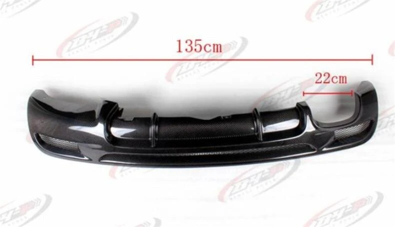 Для BMW E82 Coupe 120 125 130 135 2007 2017 углеродное волокно задний спойлер бампер диффузор