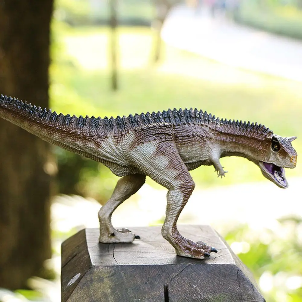 

Simulation Animal Model Carnotaurus Jurassic Dinosaurs Toys For Children For Kids Toys Gift Birthday Collectible Q0X2
