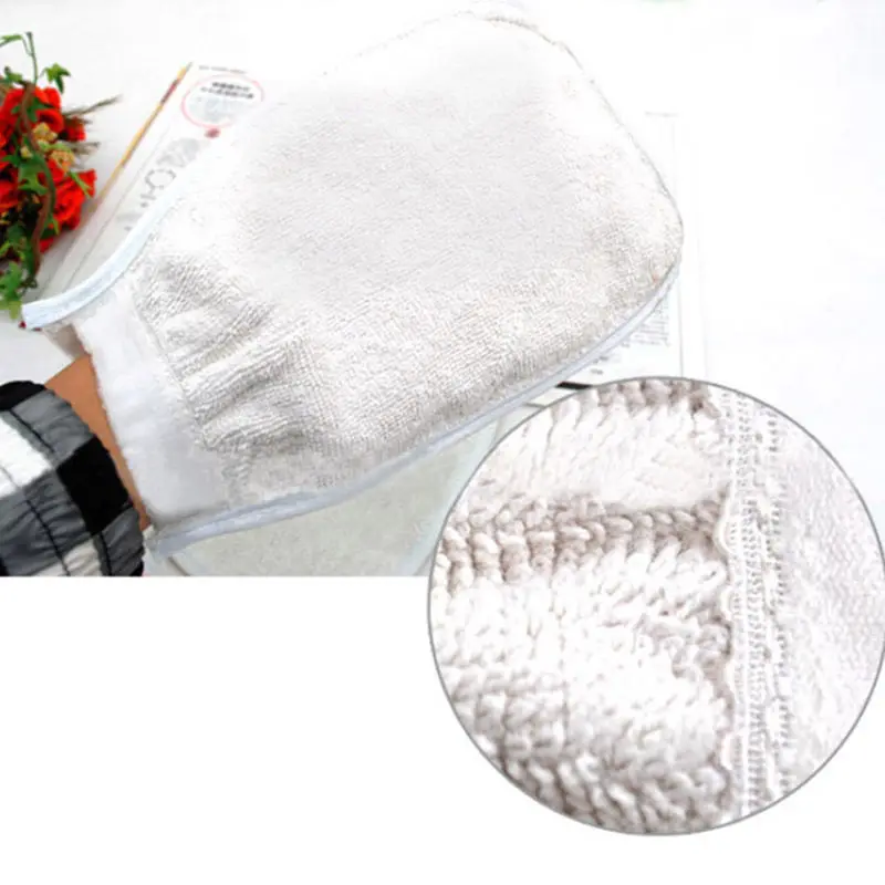 

Shower Spa Exfoliator Two-sided Bath Glove Body Cleaning Scrub Mitt Rub Dead Skin Removal