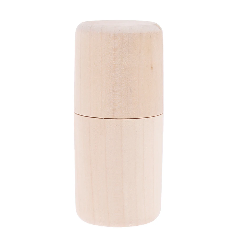 

Цилиндрический деревянный ящик для хранения эфирного масла, переносной чехол-органайзер, держатель 10 мл