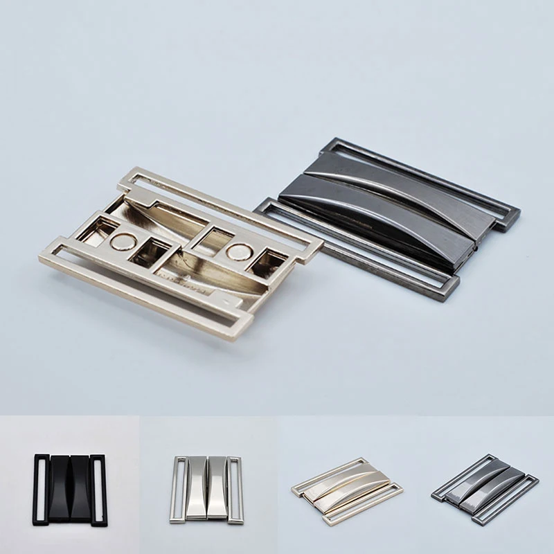 

1Pcs DIY Belt Buckles Metal Fasten Buckle Button For Women Replacement Belt Part Belt Buckle Down Jacket Overcoat Decoration