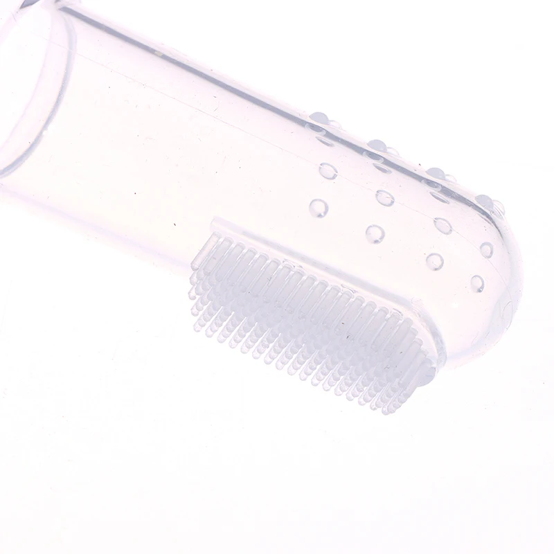 

Super Soft Pet Finger Toothbrush Teddy Dog Brush Bad Breath Tartar Teeth Care Tool Dog Cat Cleaning Silicagel Pet Supplies