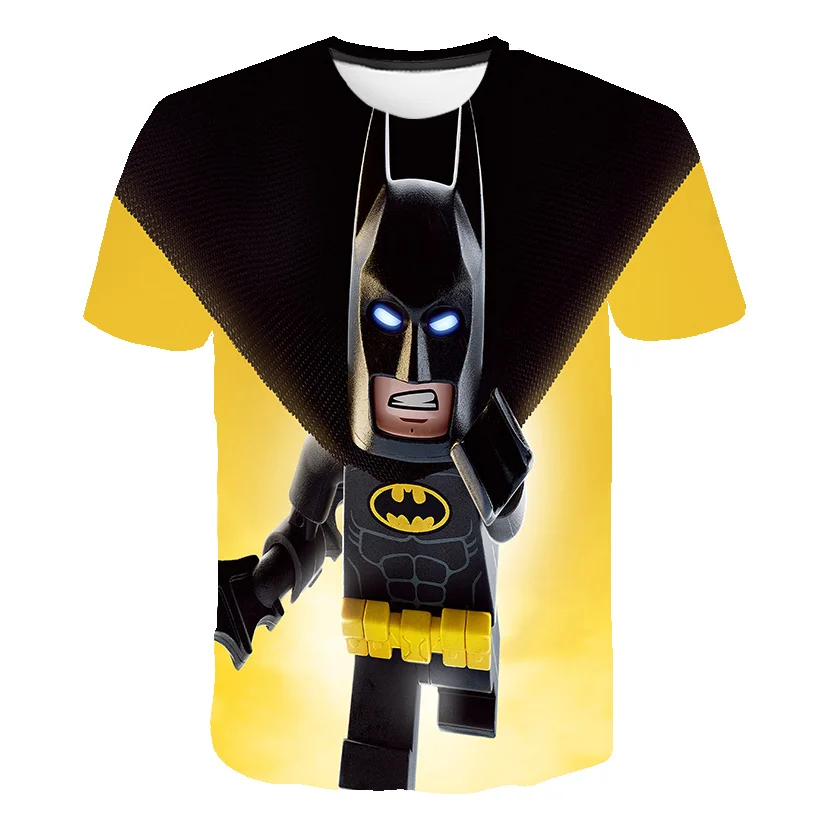 

Summer Anime 3D Printing Boy T-Shirt Kids Funny Cartoon T-Shirt Boys Girls Hip Hop Street Clothing 4T-16T