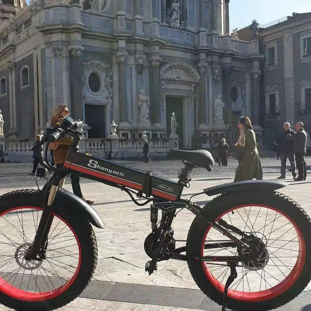 Электрический велосипед ebike, 1000 Вт, Электрический пляжный велосипед, 4,0 толстых шин, электрический велосипед, 48 В, Мужской горный велосипед, снежный электровелосипед, 26 дюймов