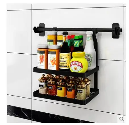 Нержавеющая сталь перфорация-Бесплатная настенная подвесная кухонная полка