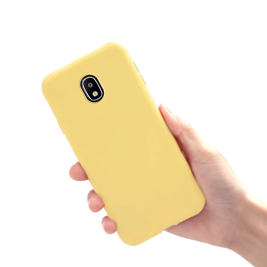 Yellow Чехол для samsung Galaxy J7, мягкий силиконовый чехол для задней панели телефона s, чехол для samsung J7 Pro J7Pro J 7 J730 J730F, чехол - Цвет: Yellow