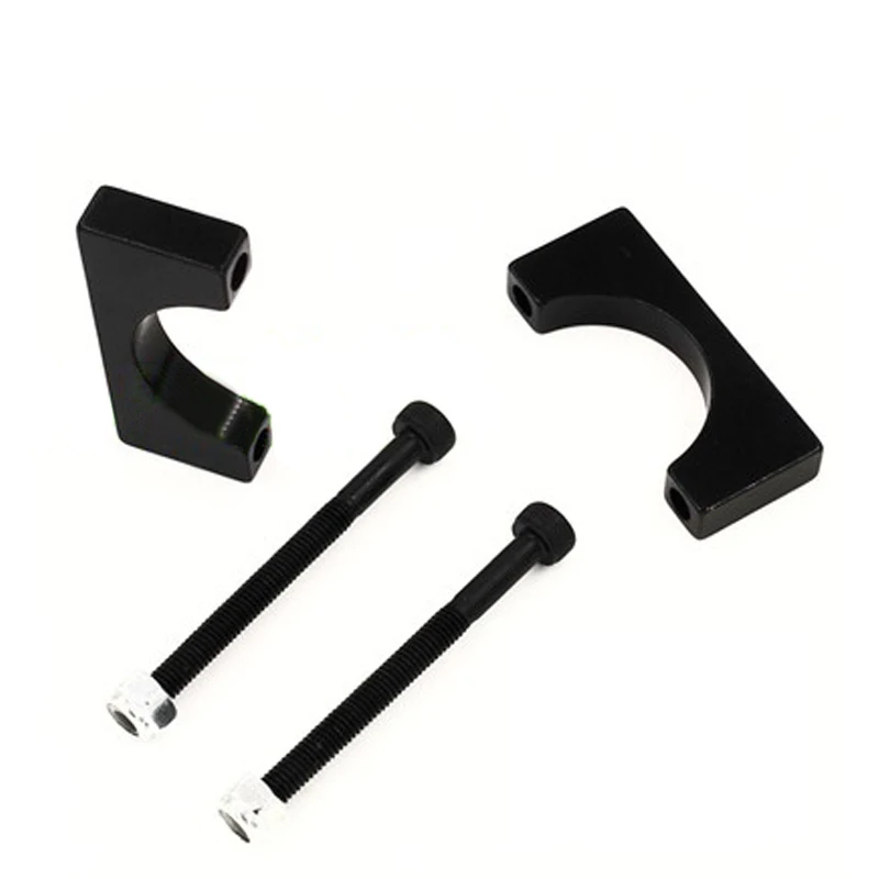 

2PCS 40mm Aluminum Alloy Tubing Clamp 8mm Thickened Pipe Clip Carbon Tube Connector for RC Multicopter Plant Agriculture UAV