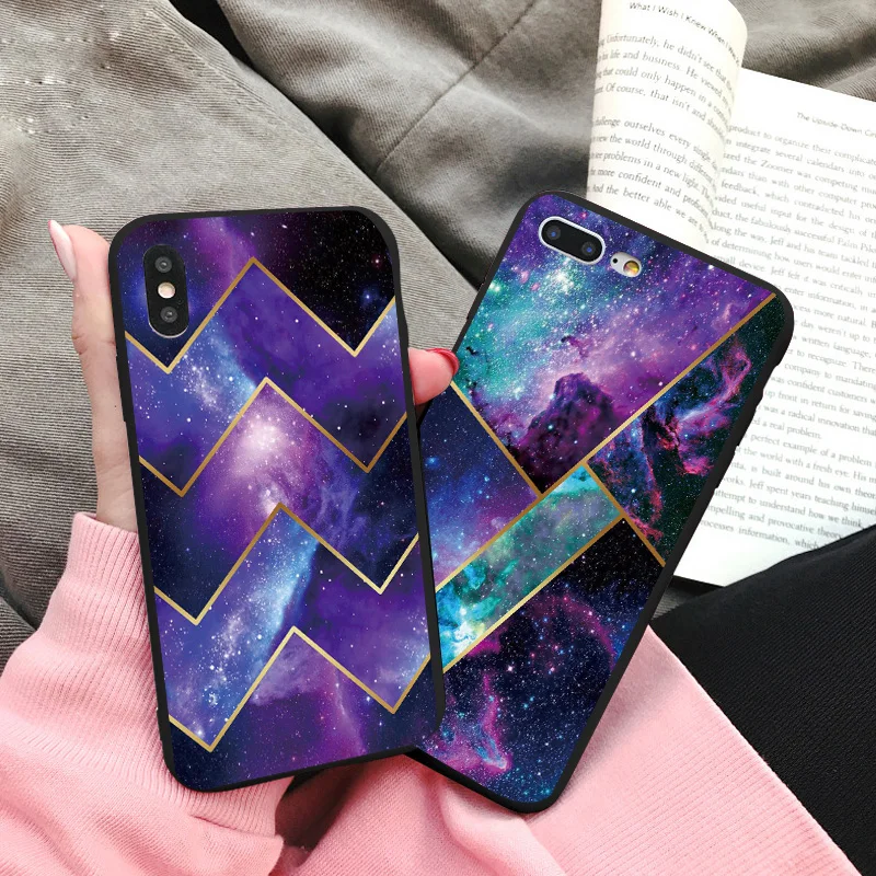 

Starry Sky Matte Phone Case For iPhone 12 Mini 11 Pro Max 6s 7 8 Plus X XS Max XR SE 2020 Art Planet Soft Silicone Cover Fundas