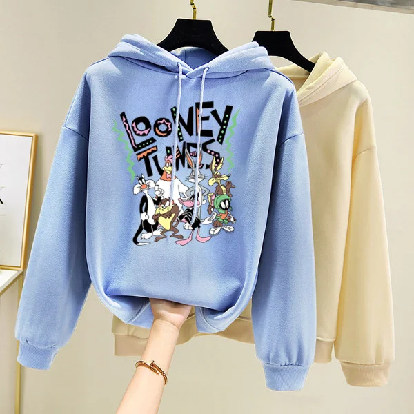 Утолщенная осенне-зимняя одежда на флисовой подкладке в Корейском стиле для