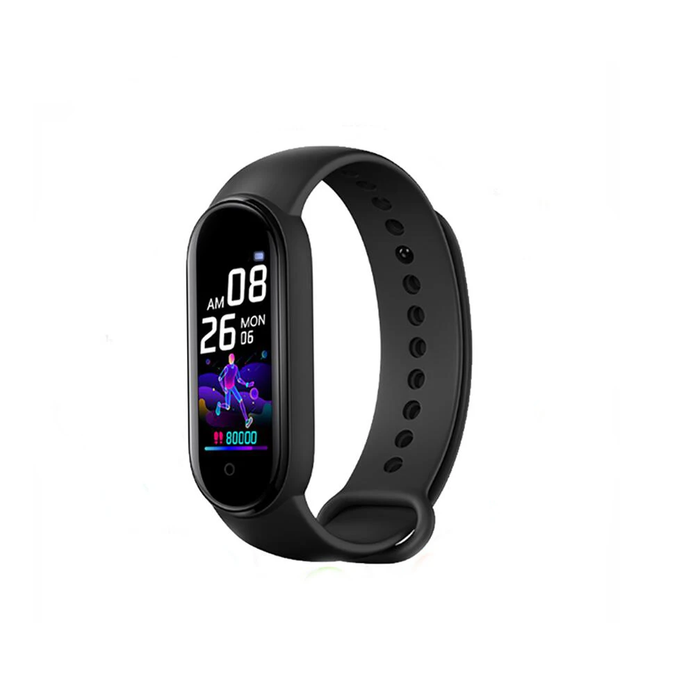M5 Smart Band Bluetooth-compatible Sport Fitness Tracker Pedometer Men Heart Rate Monitor Call Reminder Bracelet | Электроника