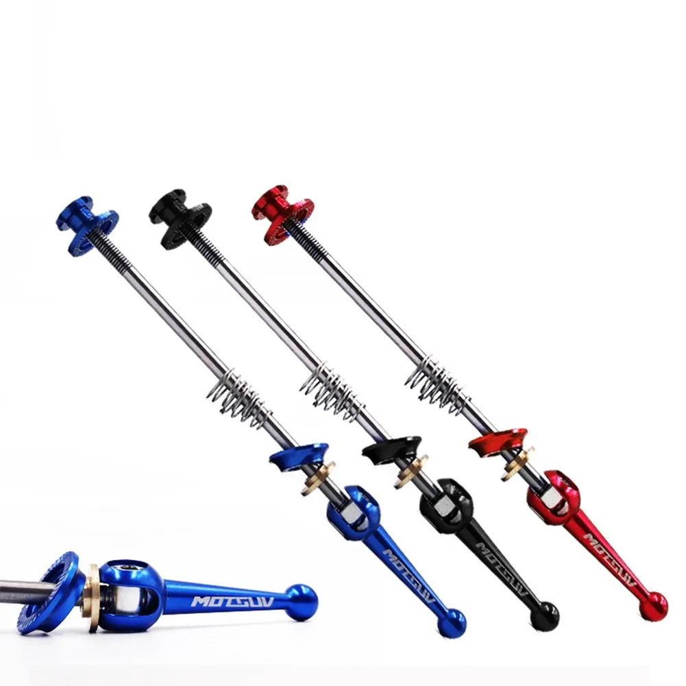 

1Pair Ultralight Titanium Quick Release Skewers MTB Bike Road Bicycle Skewer QR CNC Aluminum Alloy Cycling Parts Accessories