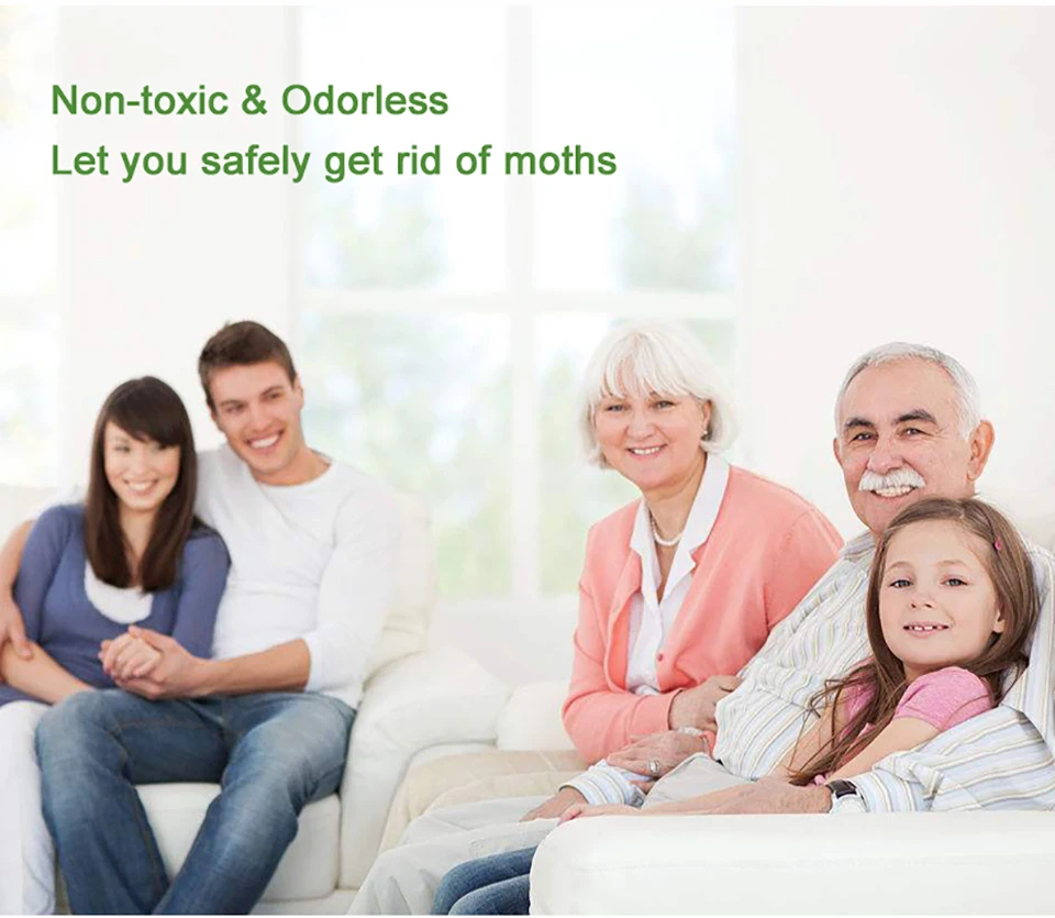 Тканевая ловушка для еды моли приклеивающая клеевая уничтожения вредителей