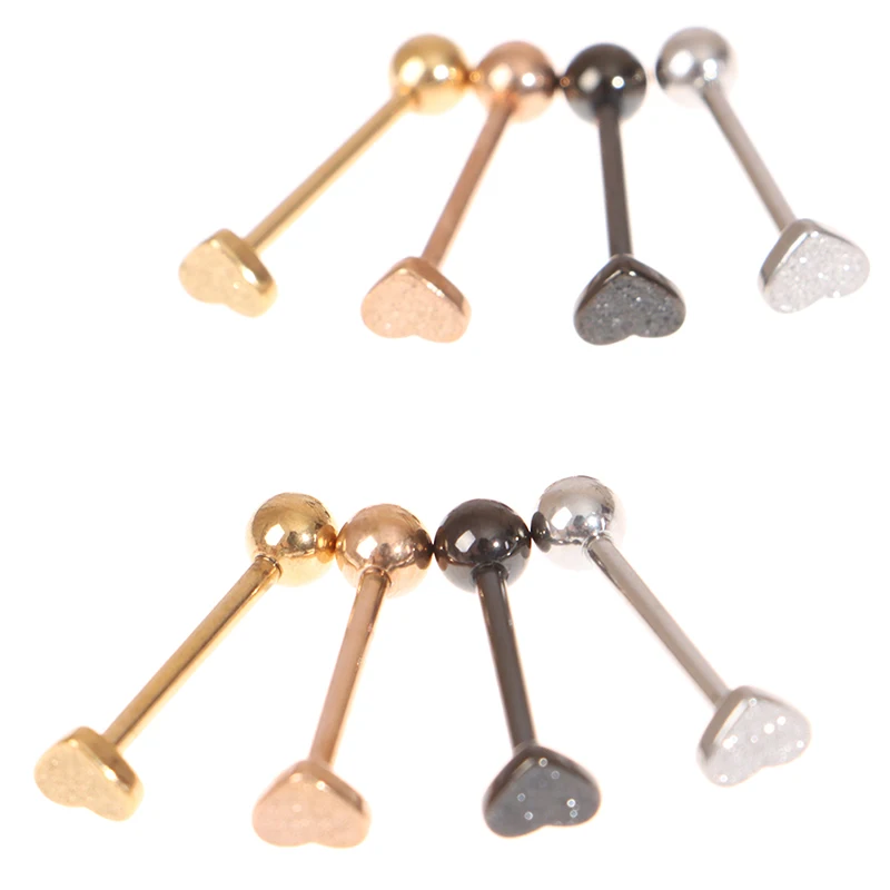 4 шт./8 шт. антиаллергенный шлифованный язык набор для ногтей влюбленный кольцо