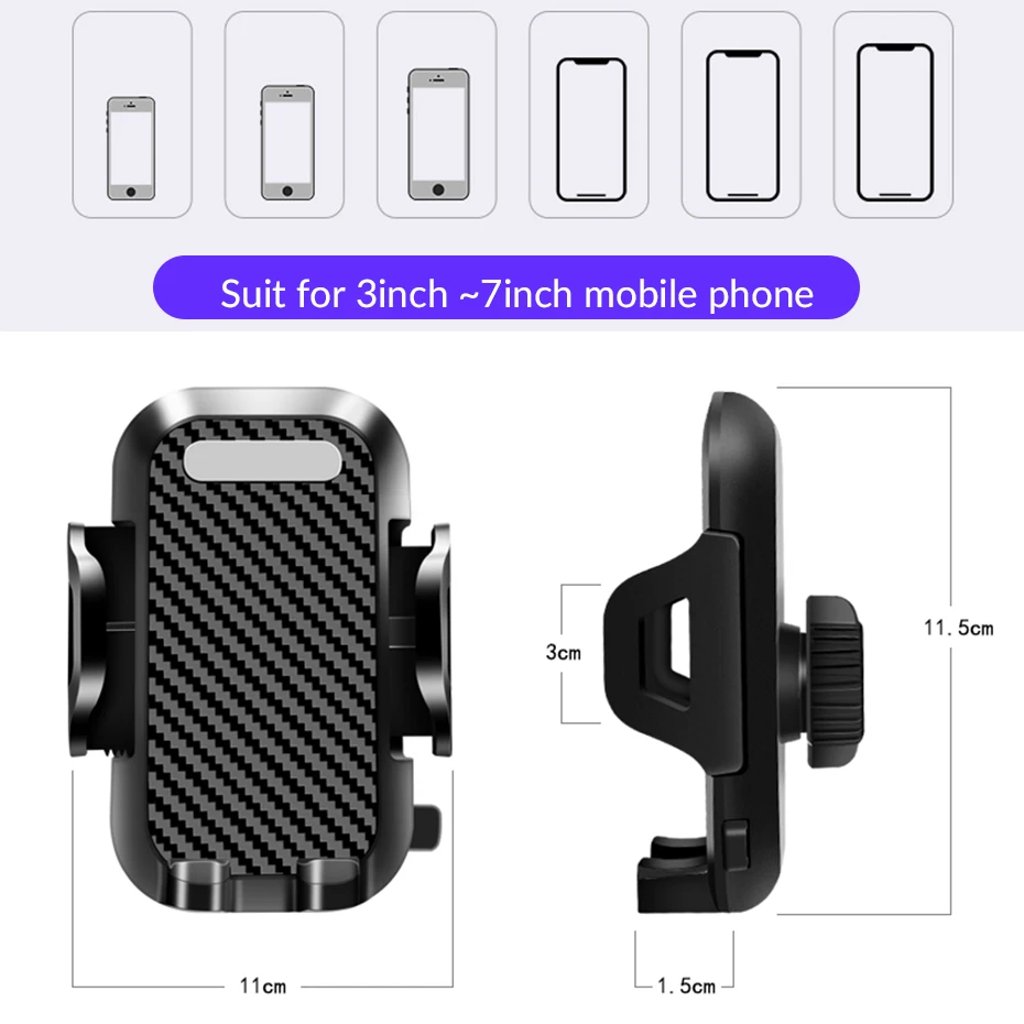 car phone holder suction 360 degree rotation windshield sucker for mobile cell phone universal in car stand bracket mount free global shipping