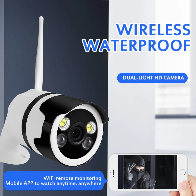 IP камера видеонаблюдения с датчиком движения 1080P Wi Fi IP66|Монитор и дисплей для CCTV| |