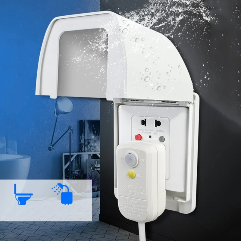 

86 Type Water Heater Wall Socket Splash-proof Leakage Protection Waterproof Box