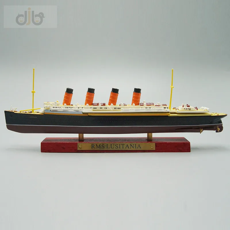 Фото Коллекционная модель корабля ATLAS RMS Lusitania, Франция, Нормандия, модель корабля для коллекционирования, 1:1250 №1