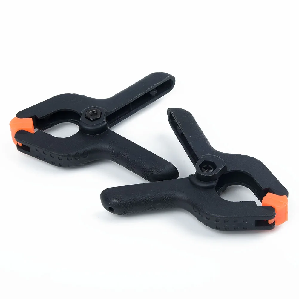 

6pcs/Set 2inch DIY Tools Hard Plastic Clamps Spring Clip For Woodworking Durable