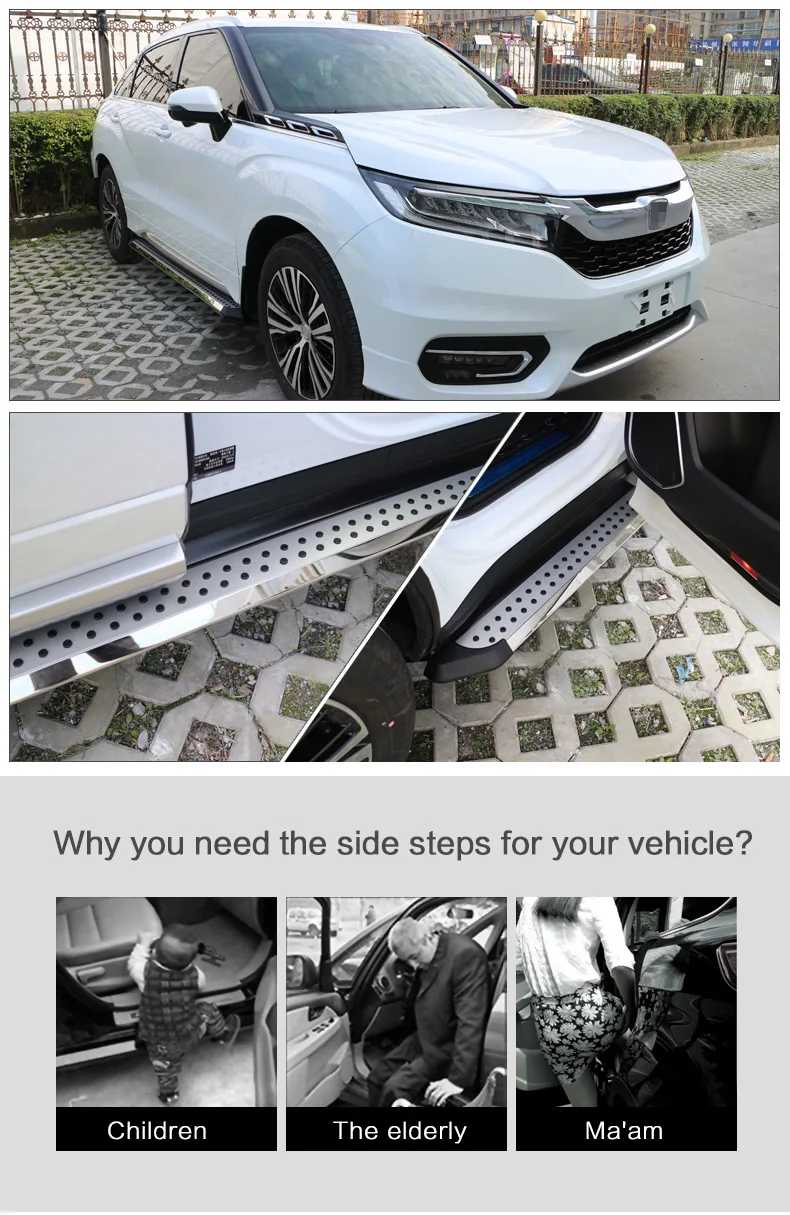 Боковая ступенчатая Беговая доска для Honda XRV к CRV AVANCIER CROSSTOUR, высокое качество, сверхмощный