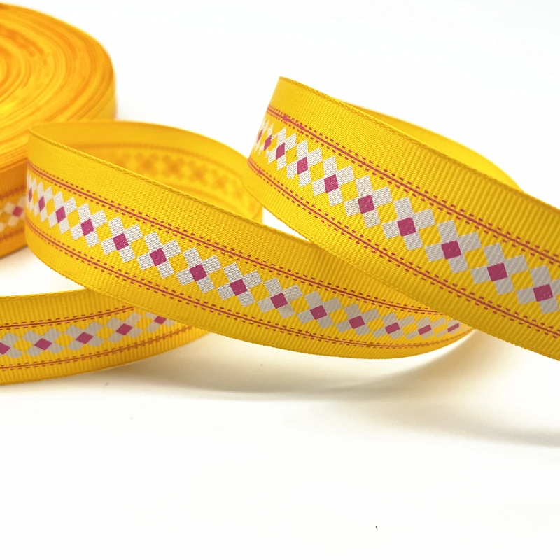 5 ярдов 25 мм корсажная лента с принтом для упаковки подарков свадебное украшение