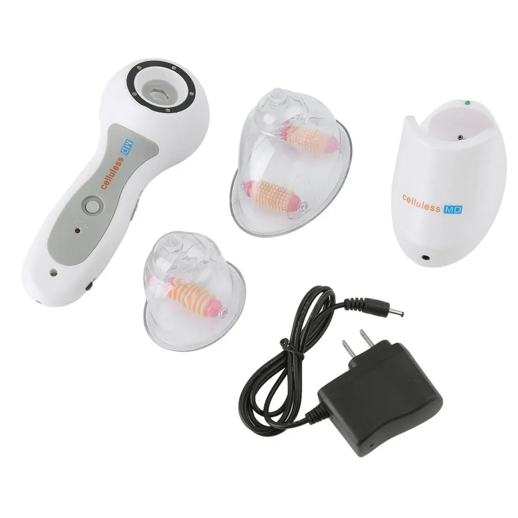 

Portable INU Celluless Body Massage Vacuum Cans Anti-Cellulite Massager Device Therapy Treatment Kit Cupping Cup EU Plug/US plug