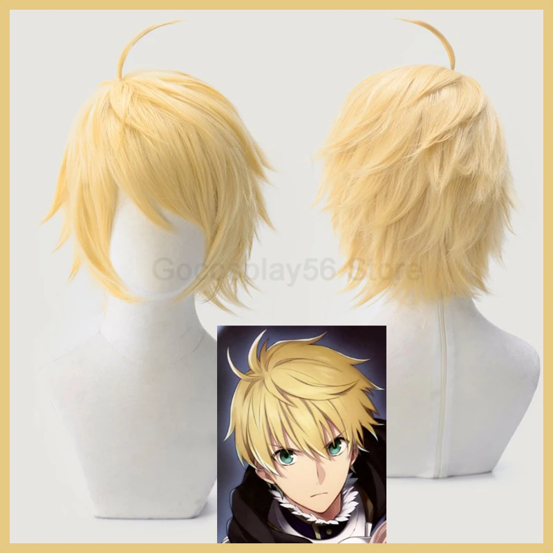 Хэллоуин Fate/прототип большой заказ Arthur Pendragon Золотой парик косплей сабля для