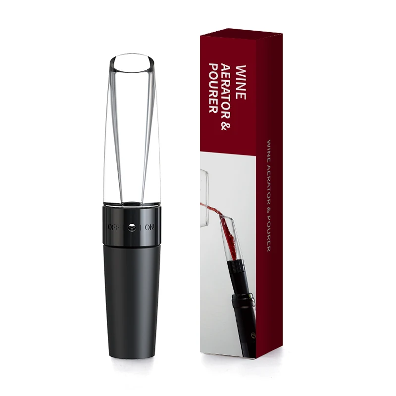 Mini Red Wine Aerator Quick 360 degrees Rotating Pourer Decanter Cap for Bottles Bar Accessories 1pcs | Дом и сад
