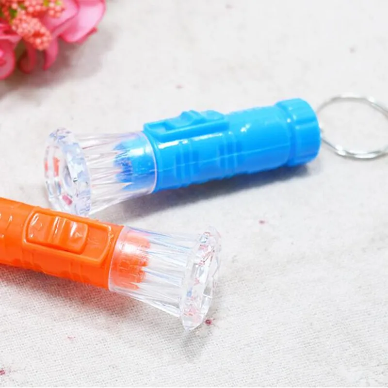 Light Flashing Key Rings Mini Flashlight Glow Keychains Children Light-Up Toys Party Favor Christmas Halloween | Дом и сад