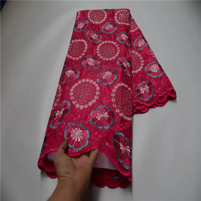 

Swiss Voile Lace In Switzerland 2021 High Quality Lace African Lace Fabric Fashion Nigerian Cotton Lace For Dress Material