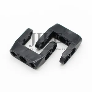 Штыревой соединитель Moc, гладкий, двойной, с отверстиями для оси и штифта 87408