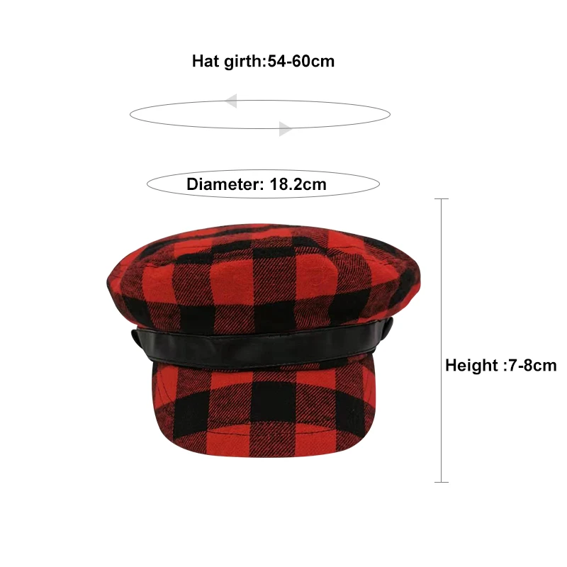 Популярная Осенняя Модная женская шапка в британском стиле теплые красные и