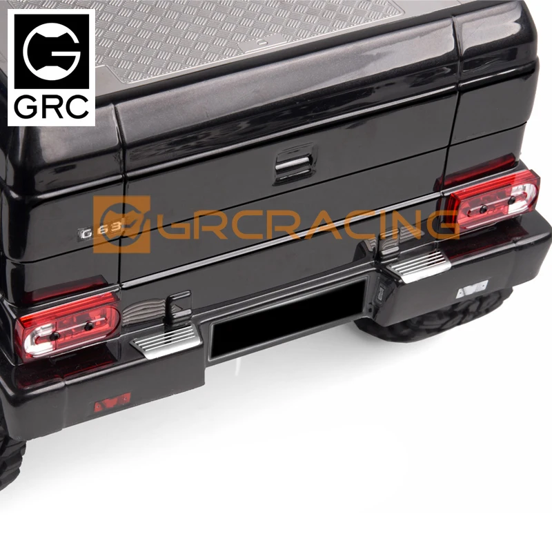 1 пара педаль заднего бампера металлическая декоративная деталь для 1/10 RC