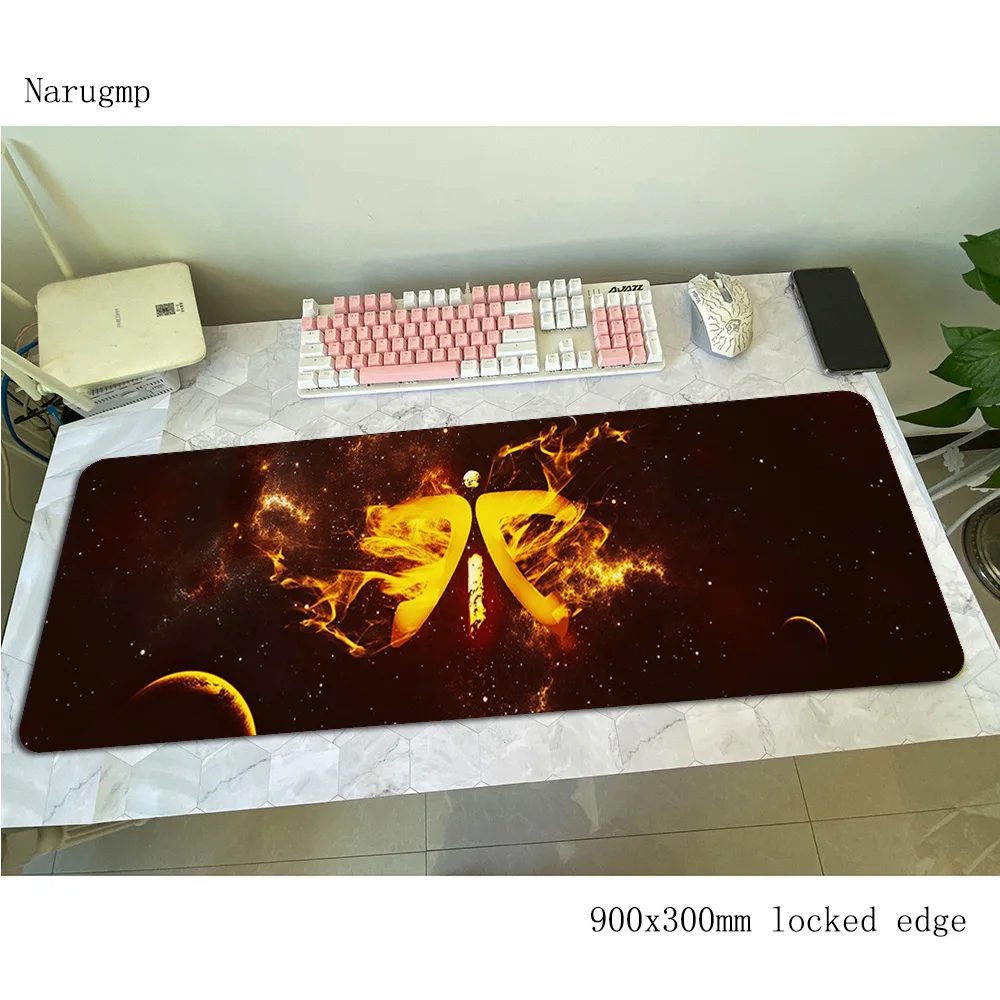 Fnatic Коврик для мыши 90x30 см коврики подарок на Хэллоуин лучший игровой коврик