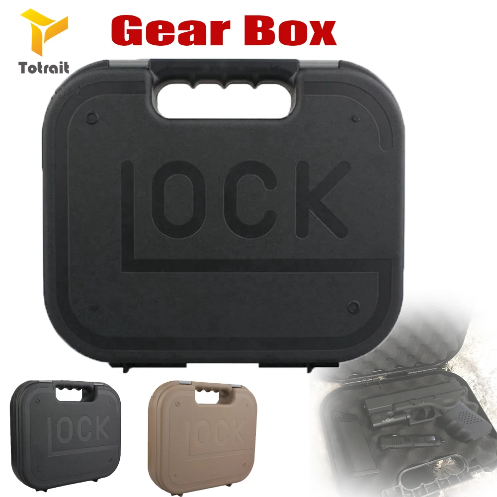 Чехол TOtrait для охотничьего пистолета GLOCK ABS тактический Жесткий чехол с